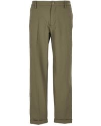 Re-hash - Buttoned Straight-Leg Trousers - Lyst