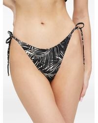 MICHAEL Michael Kors - Palm-Leaf Print Bikini - Lyst