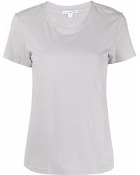 James Perse - Round-neck Cotton T-shirt - Lyst