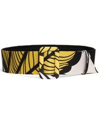 La DoubleJ - Gürtel Mit Blumen-Print - Lyst