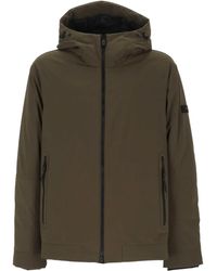 Peuterey - Jacket With Adjustable Hood - Lyst