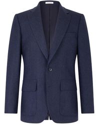 Fursac - Patch-Pocketed Wool-Blend Blazer - Lyst