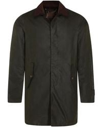 Baracuta - X Barbour Corduroy-Collar Coat - Lyst