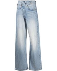 R13 - Jeans a gamba ampia Crossover - Lyst