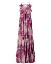 Isabel Marant - Vasmila Ruffled Maxi Dress - Lyst