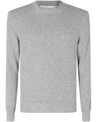 Gran Sasso - Marl-Knit Crew-Neck Sweater - Lyst