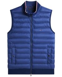 Tommy Hilfiger - Quilted Collarless Gilet - Lyst