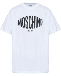 Moschino - Logo-Print T-Shirt - Lyst