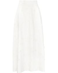 Elie Saab - エンブロイダリー スカート - Lyst
