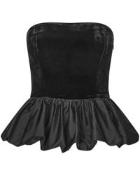 ROTATE BIRGER CHRISTENSEN - Blouse En Velours - Lyst