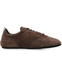 Max Mara - Stecca Suede Sneakers - Lyst