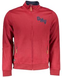Gianmarco Venturi - Logo-Print Zip-Up Sweatshirt - Lyst
