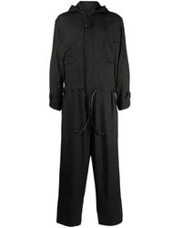 Yohji Yamamoto - Tuta Intera Con Zip - Lyst