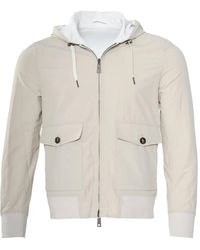 Kiton - Kired リバーシブル フーデッドジャケット - Lyst