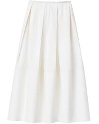 Lafayette 148 New York - Inverted Pleat Maxi Skirt - Lyst