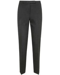 Peserico - Pressed-Crease Cropped Trousers - Lyst