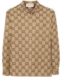 Gucci - Canvas Overhemd - Lyst