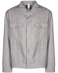 Hevò - Button Chest-Pocket Jacket - Lyst