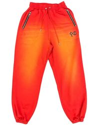THUG CLUB - Two-Tone Washed Track Pants - Lyst