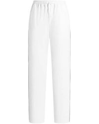 Dolce & Gabbana - Structured Fabric Vanity Trousers - Lyst