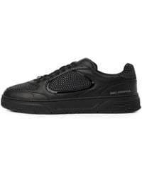 KARL LAGERFELD - Kourtney Rhinestone Krust Sneakers - Lyst