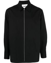 Jil Sander - Classic-Collar Shirt Jacket - Lyst