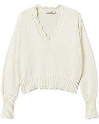 Twinset - Scallop-Edge Sweater - Lyst