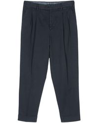 PT Torino - The Reporter Low-rise Tapered Trousers - Lyst
