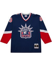 Mitchell & Ness - New York Rangers 1996/97 Wayne Gretzky Alternate Jersey - Lyst