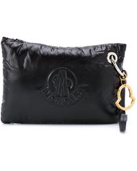 Moncler Petite pochette Vanille - Noir