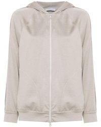 Brunello Cucinelli - Giacca Monili Con Cappuccio - Lyst