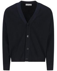 Stone Island - Buttoned Cardigan - Lyst