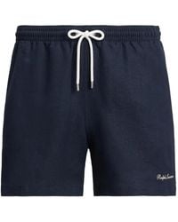 Ralph Lauren - Amalfi Linen Swim Shorts - Lyst
