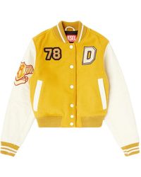 DIESEL - L-Real-Cp Phoenix-Embroidered Jacket - Lyst