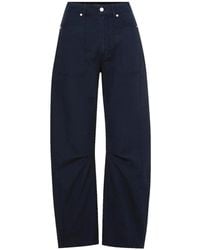 Veronica Beard - Sloan Barrel-Leg Jeans - Lyst