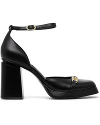 Liu Jo - 95Mm Leather Pumps - Lyst