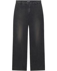 Balenciaga - Straight-Leg Cut Trousers - Lyst
