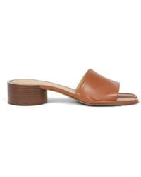Maison Margiela - Tabi Leather Sandals - Lyst
