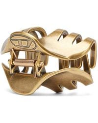 DIESEL - Metal Claw Hair Clip - Lyst