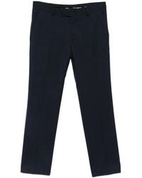 KARL LAGERFELD - Pressed-Crease Tailored Trousers - Lyst