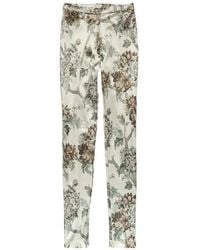 Acne Studios - Fitted Printed Trousers - Lyst