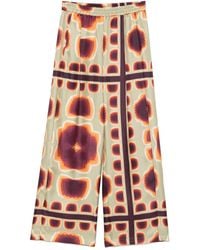 ODEEH - Pantalones con estampado gráfico - Lyst
