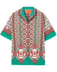 La DoubleJ - Geometric-Print Patterned Shirt - Lyst