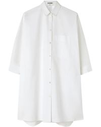 Jil Sander - A-Line Shirt Dress - Lyst