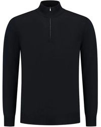 Zanone - Half-Zip Sweater - Lyst