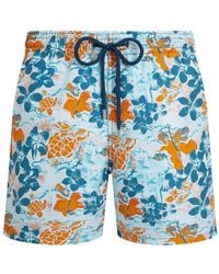 Vilebrequin - Badeshorts Mit Jungle Turtles-Print - Lyst