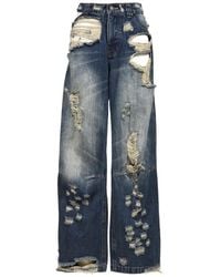 Jaded London - Colossus Cut-Out Distressed Jeans - Lyst