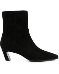 Stuart Weitzman - Suede Ankle Boots - Lyst