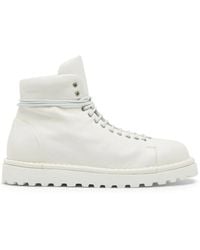 Marsèll - Pallottola Leather Combat Boots - Lyst