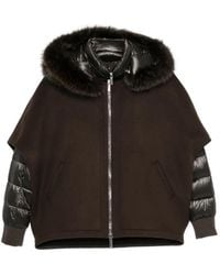 Moorer - Pegaso Fur-Trim Jacket - Lyst